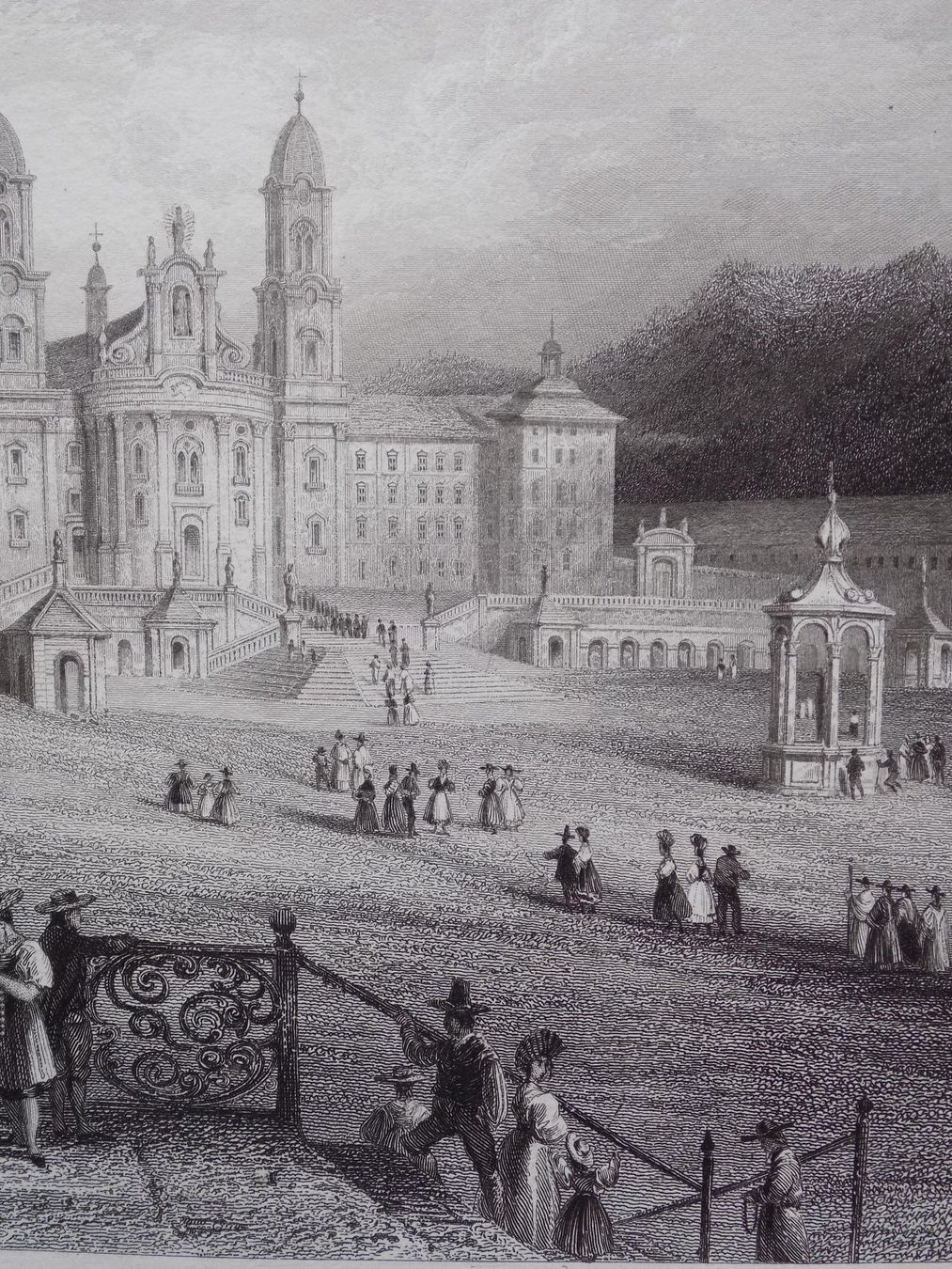 Incisioni: The abbey of Einsiedeln – Usato da Risch venduto da Rischli15 5