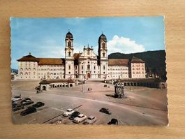Alte Ansichtskarte Einsiedeln Klosterfassade,Top Zustand!