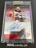 Timo Meier NHL Clear Cut Xcitement Auto Card