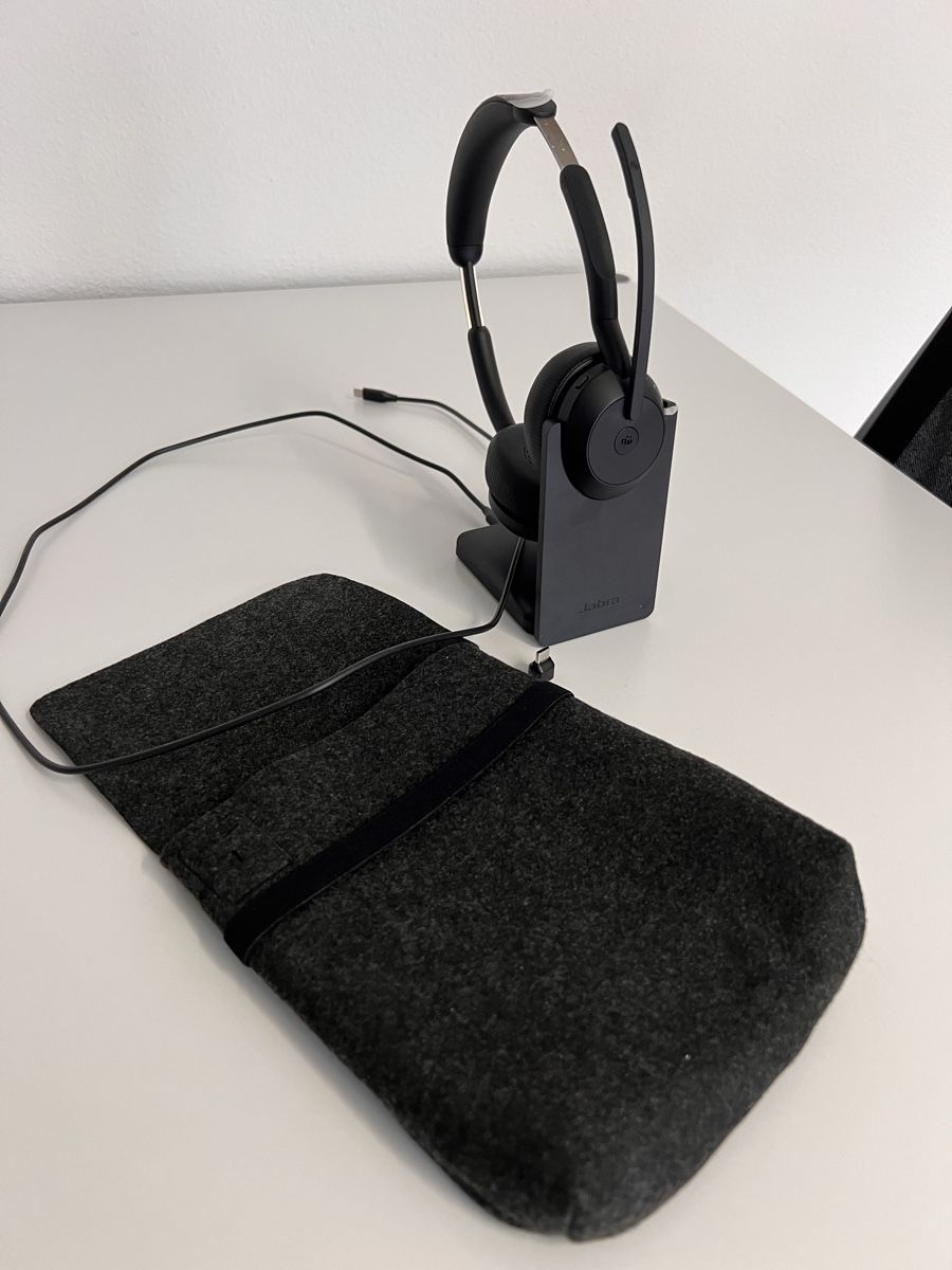 Jabra Cuffie: Jabra Evolve 2 55 Duo UC, USB-C, inkl. Ladestation – Nuovo e nell'imballaggio originale da Winterthur venduto da ChicMarkt 4