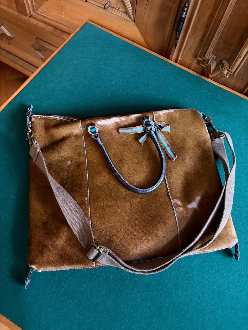 Taschen: CABS Tasche / Overcross oder Speedy/  Pferdeleder – Gebraucht aus Interlaken von Bona55 8