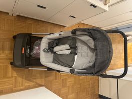 Kinderwagen Stokke Xplory V5 mit Zubeh. grau guter Zustand