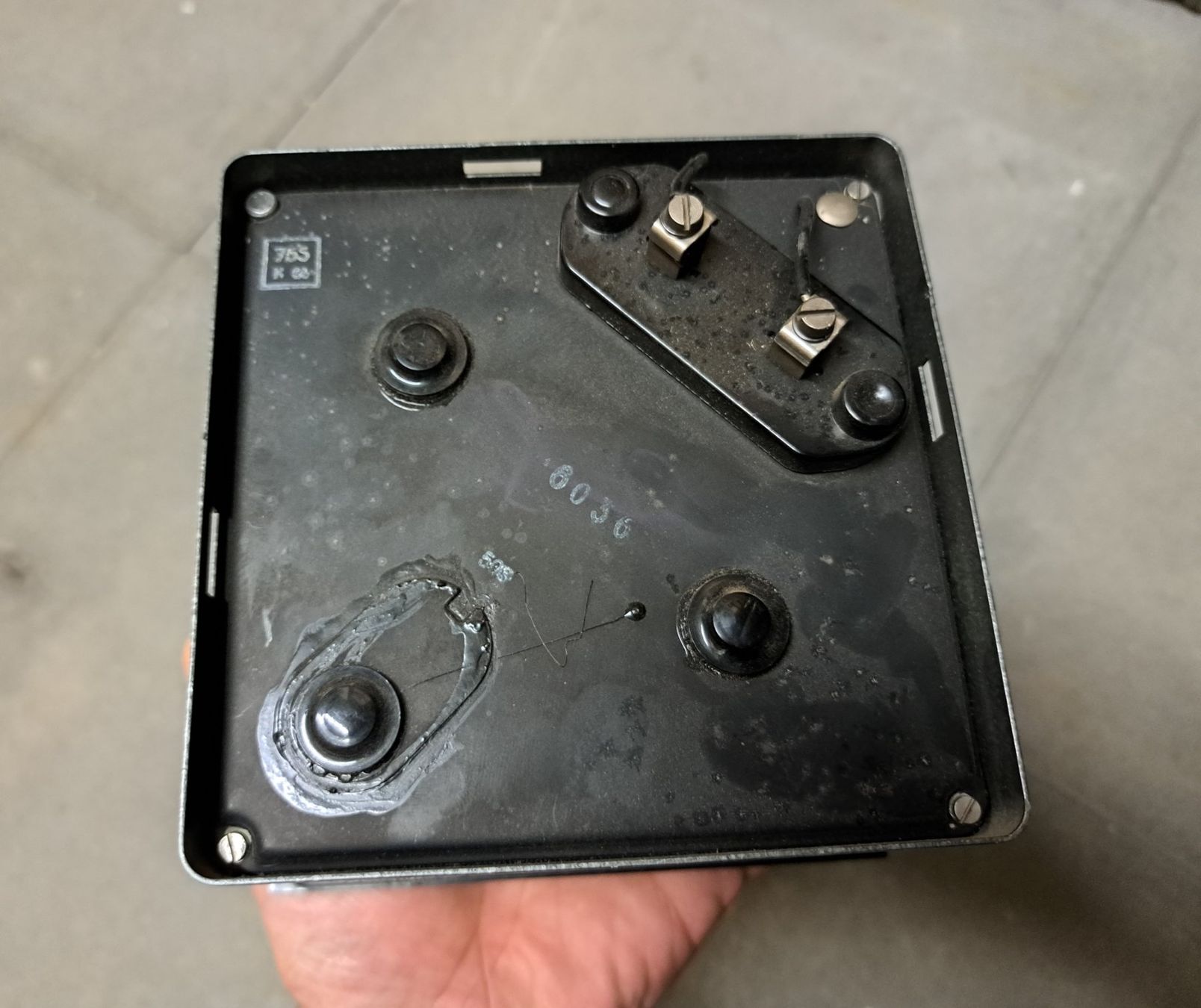 Misurare: Hartmann & Braun HB Elima analoges Voltmeter – Usato da Basel venduto da Selaseth 1