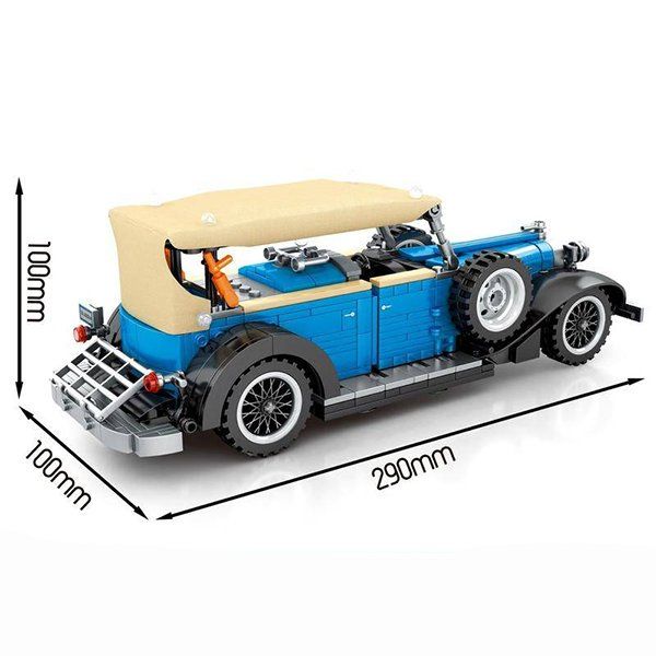 Baukästen: Klassischer Oldtimer Blau – Neu und originalverpackt aus Meisterschwanden von Bigi1 2