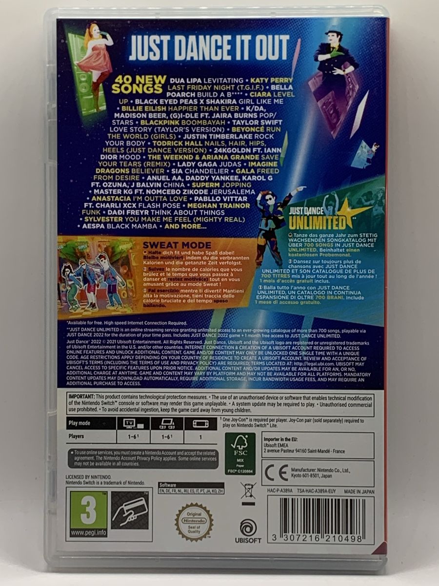Nintendo Spiele: Nintendo Switch - Just Dance 2022 – Gebraucht aus Ostermundigen von RG-Collector 1