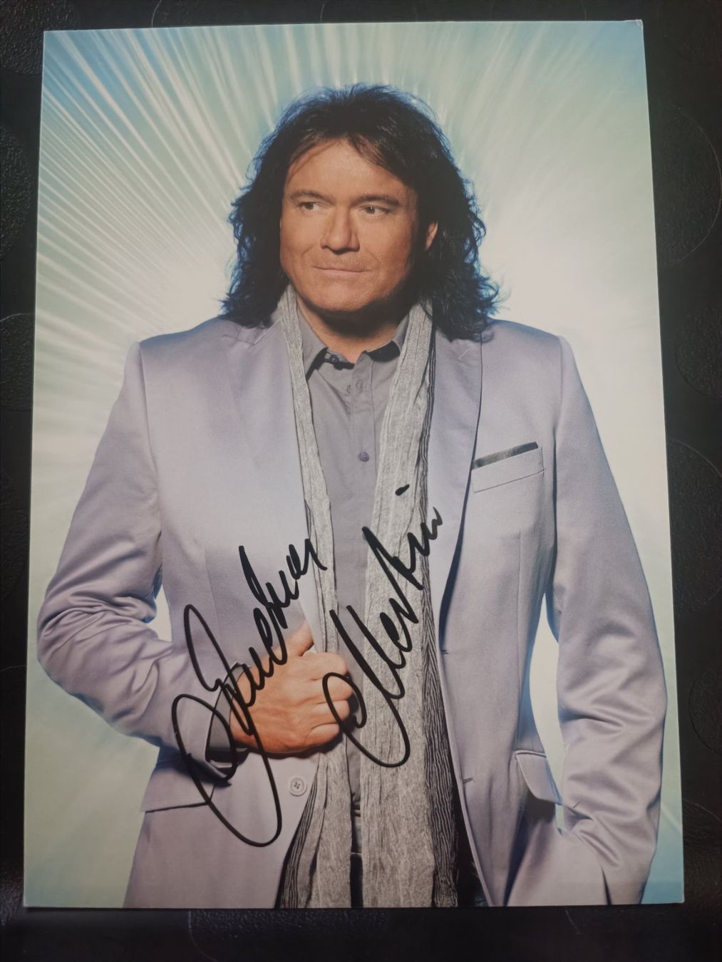 Autogramme: Andreas Martin - Handsignierte Autogrammkarte – Gebraucht aus Menziken von Artographs