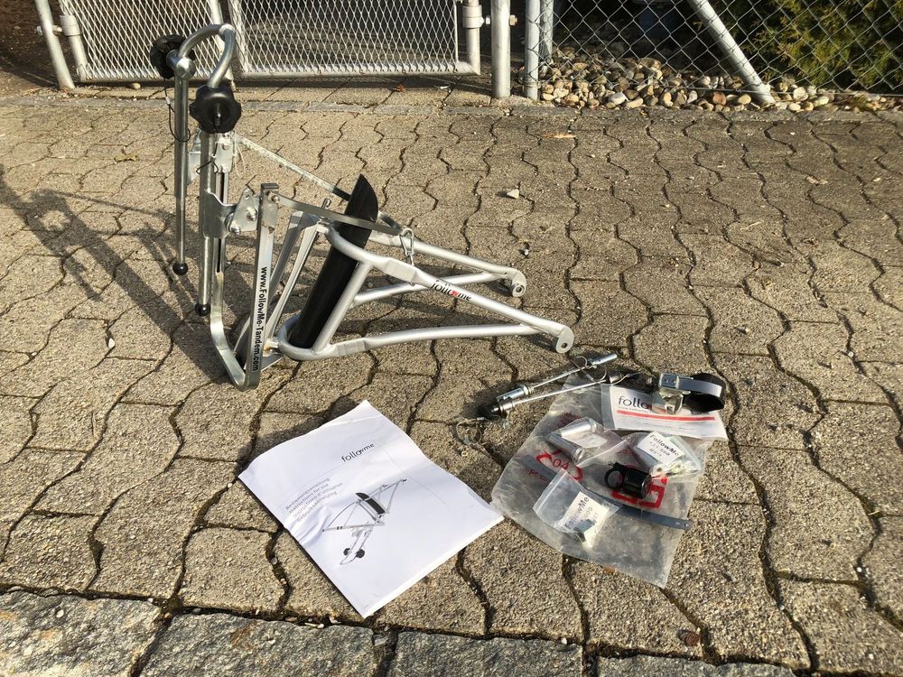 Follow me fahrrad tandemkupplung kaufen auf ricardo