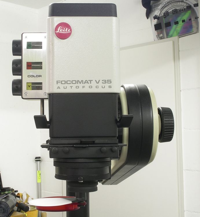 Agrandisseur Photo Leitz Leica Focomat V 35 – Pour Pièces Détachées, état Non Fonctionnel