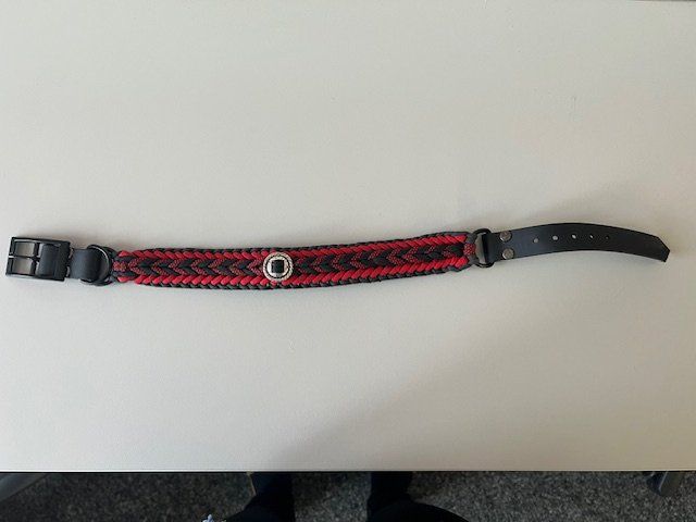 Guinzagli & Collari: Wunderschönes geflochtenes Hundehalsband – Nuovo (secondo la descrizione) da Winterthur venduto da la_panna 3