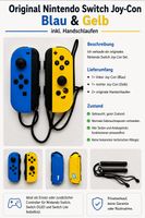 Nintendo Switch Joy-Con Blau & Gelb mit Handschlaufen