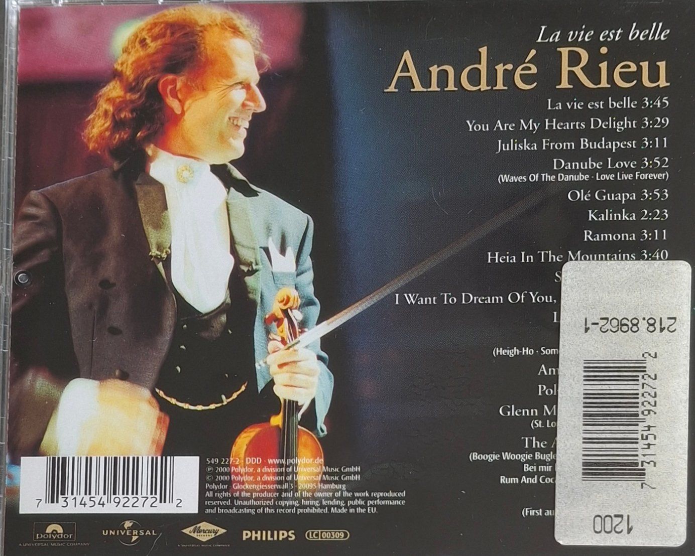 CDs: André Rieu - La vie est belle – Gebraucht aus Reinach BL von Chela04 1