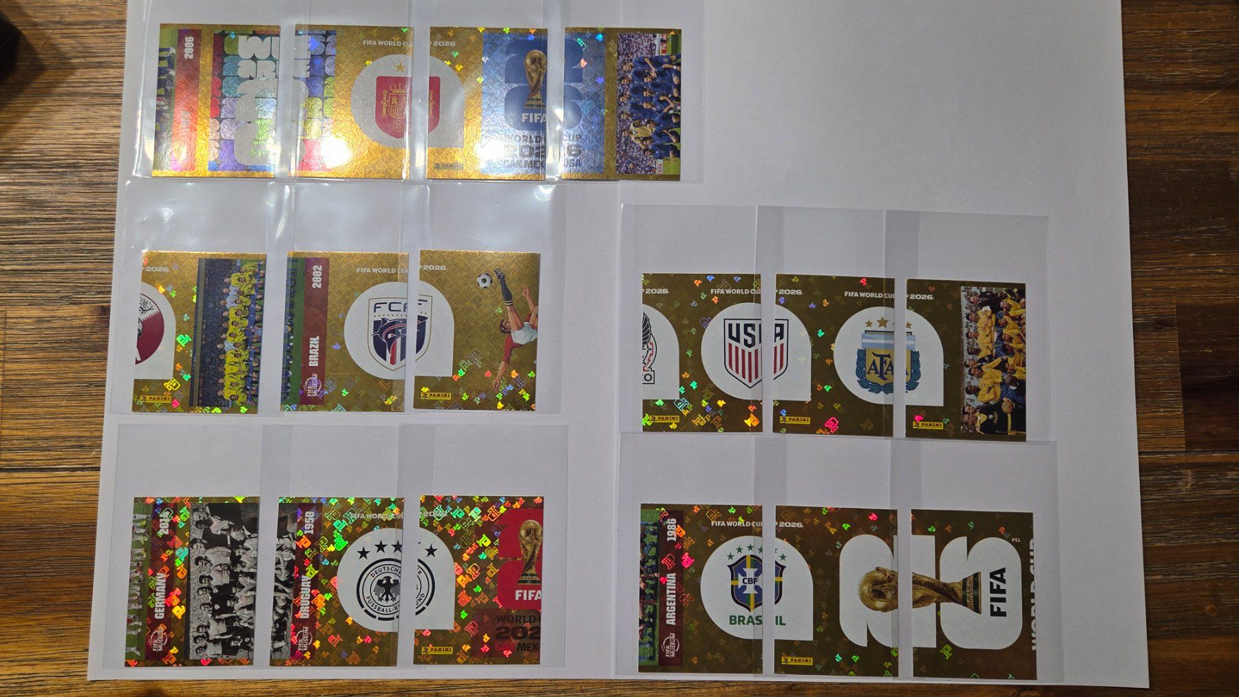 Panini Cartes à collectionner: PANINI einzigartiger Miscut weltweit WM2026 – Neuf (Voir description) à Erlinsbach par realcollector 6