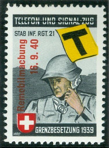 Tous les timbres: Stab Inf Rgt 21 – D'occasion à Zürich par yago-rot