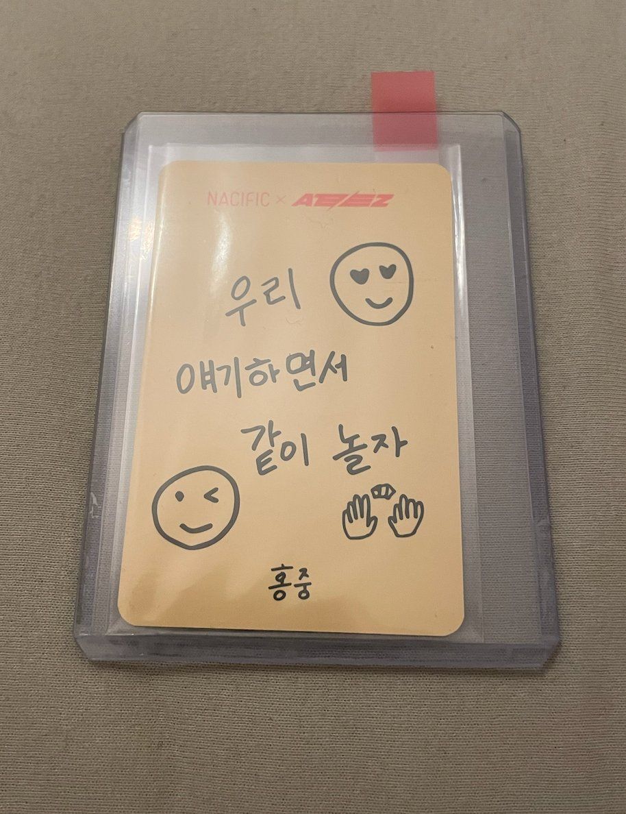Carte collezionabili: ATEEZ - Hongjoong – Nuovo (secondo la descrizione) da Uster venduto da ali_mp6n 1
