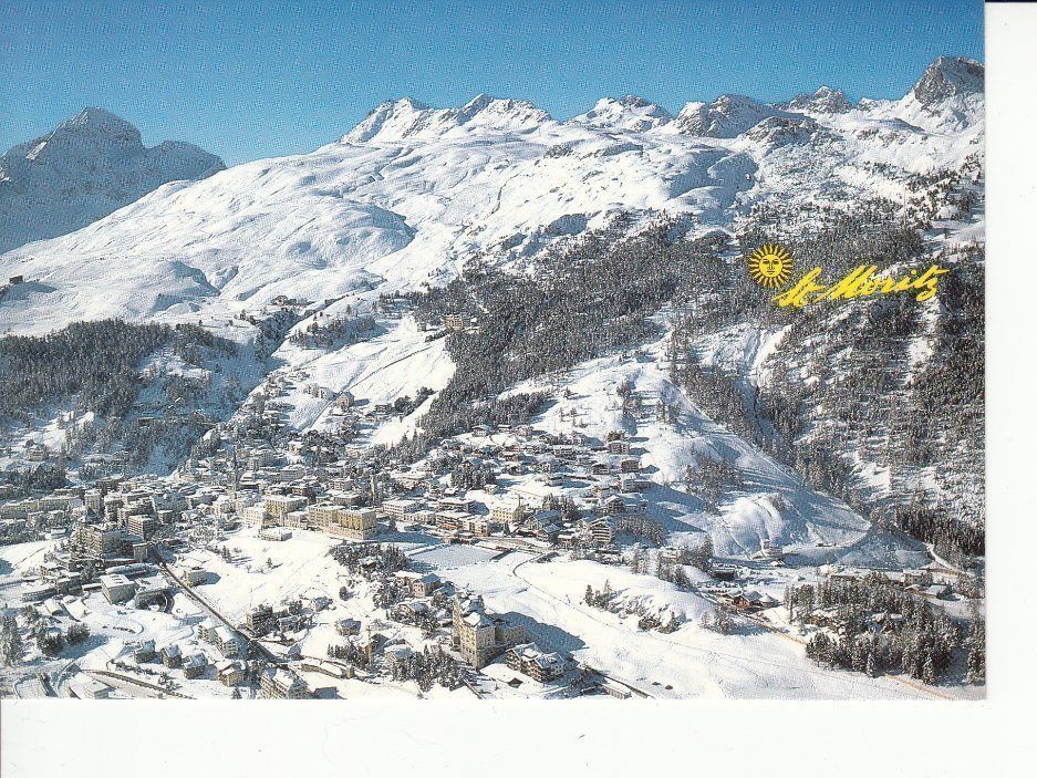 Cartoline postali: St. Moritz 1 um 1995 – Usato da Bürglen TG venduto da StampGraf