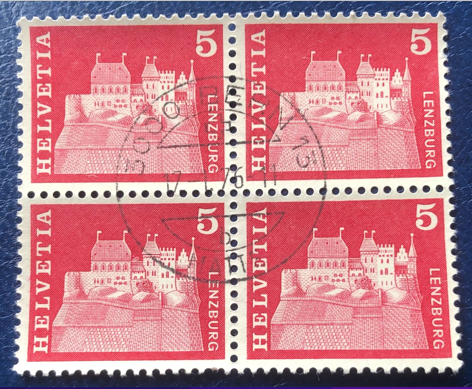 Tutti i francobolli: 4 er Block Nr.412 mit Vollstempel Bern    – Usato da Aarau venduto da Billa007
