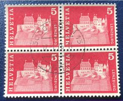 4 er Block Nr.412 mit Vollstempel Bern   