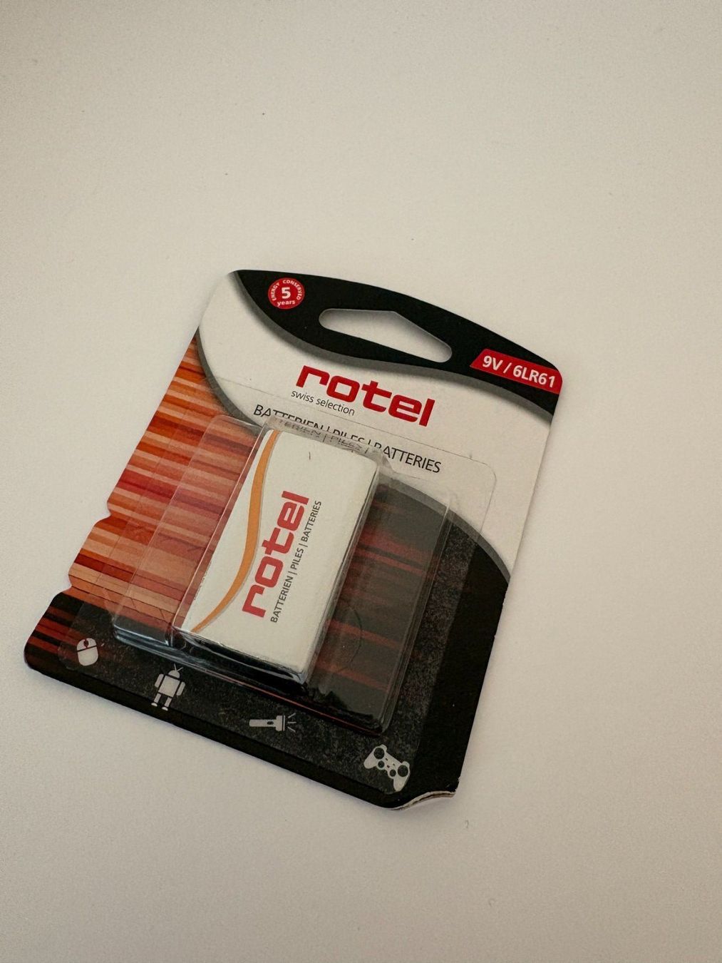 Caricatori & Batterie: Rotel 9V Batterie – Nuovo e nell'imballaggio originale da Gossau SG venduto da Sekki0407