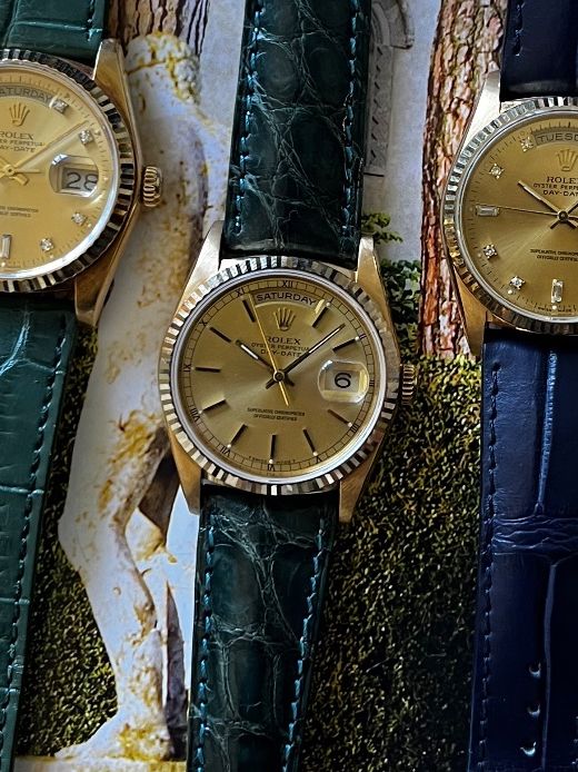 Rolex Montres: Rolex Daydate 18238 18K Gold – D'occasion à Genève par 3M_JR