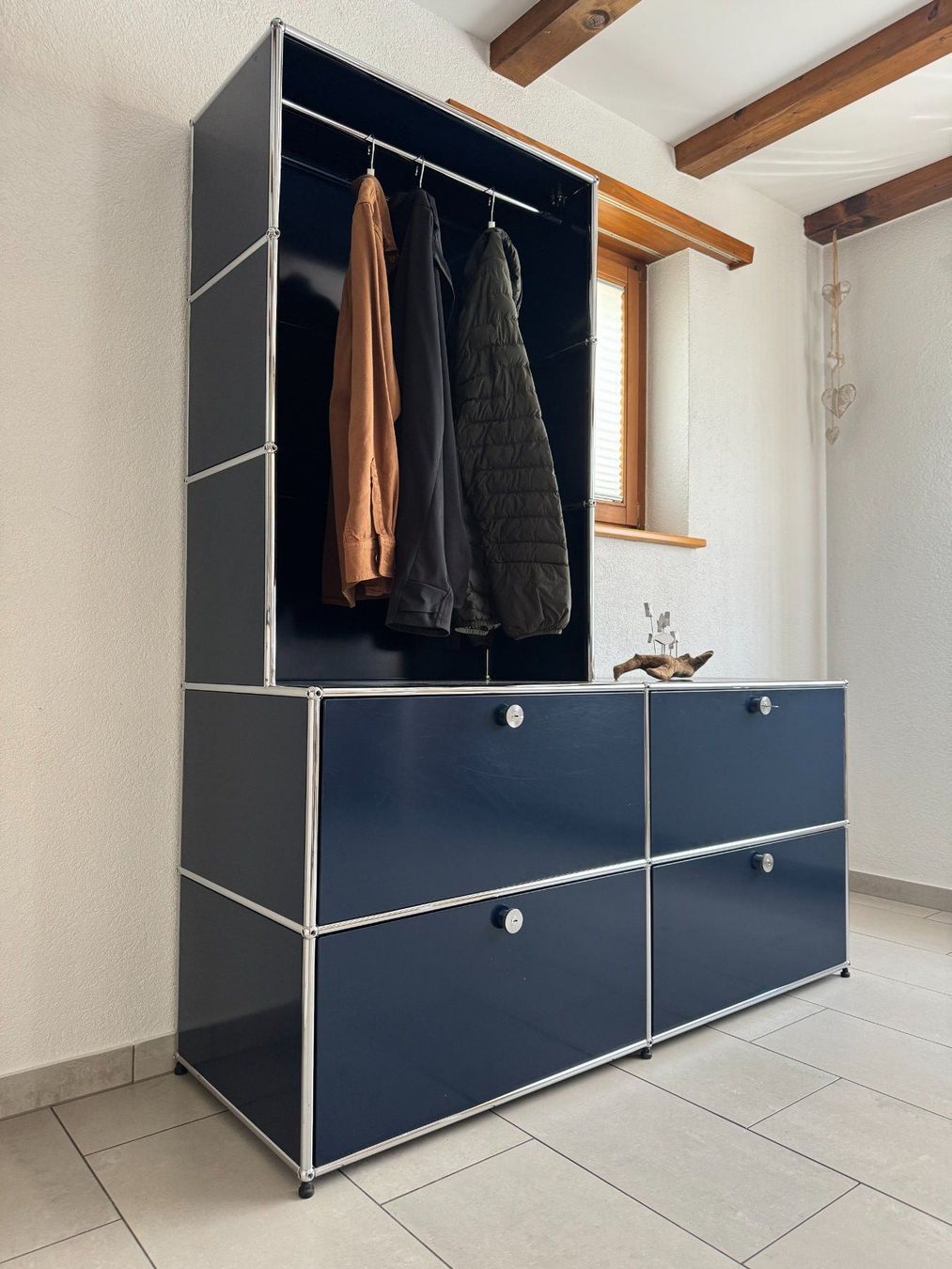 USM Regale: USM - 2 X 2 + 1 X 3 - BLEU NUIT – Gebraucht aus Givisiez von JUJU_1998 2