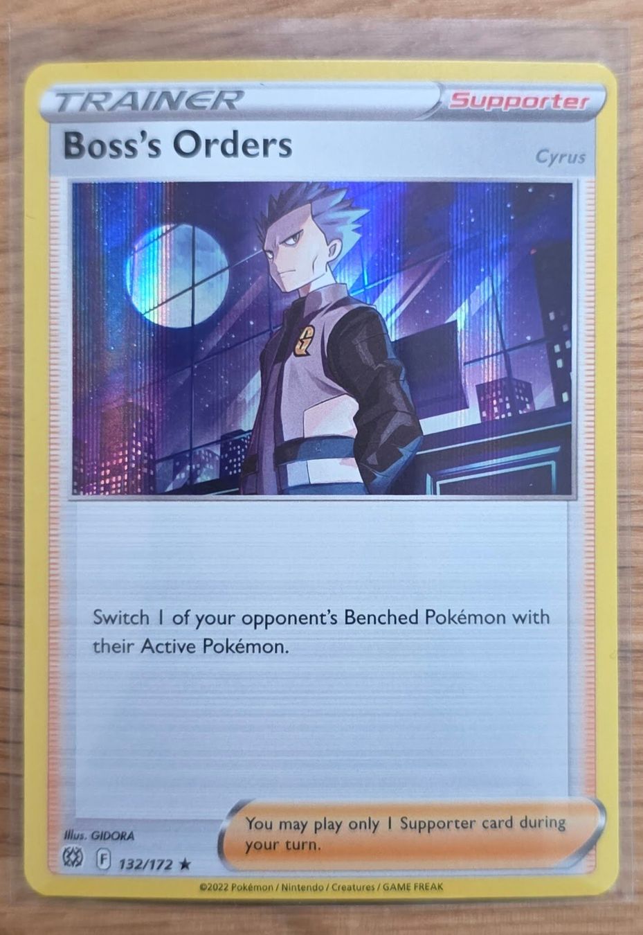 Pokémon Carte collezionabili: Boss's Orders 132/172 Trainer – Nuovo (secondo la descrizione) da Arbon venduto da Twist05