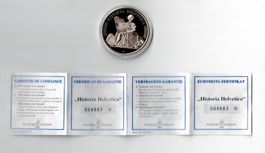 Willhelm Tell_stilisierte Helvetia_Zertifikat_004883