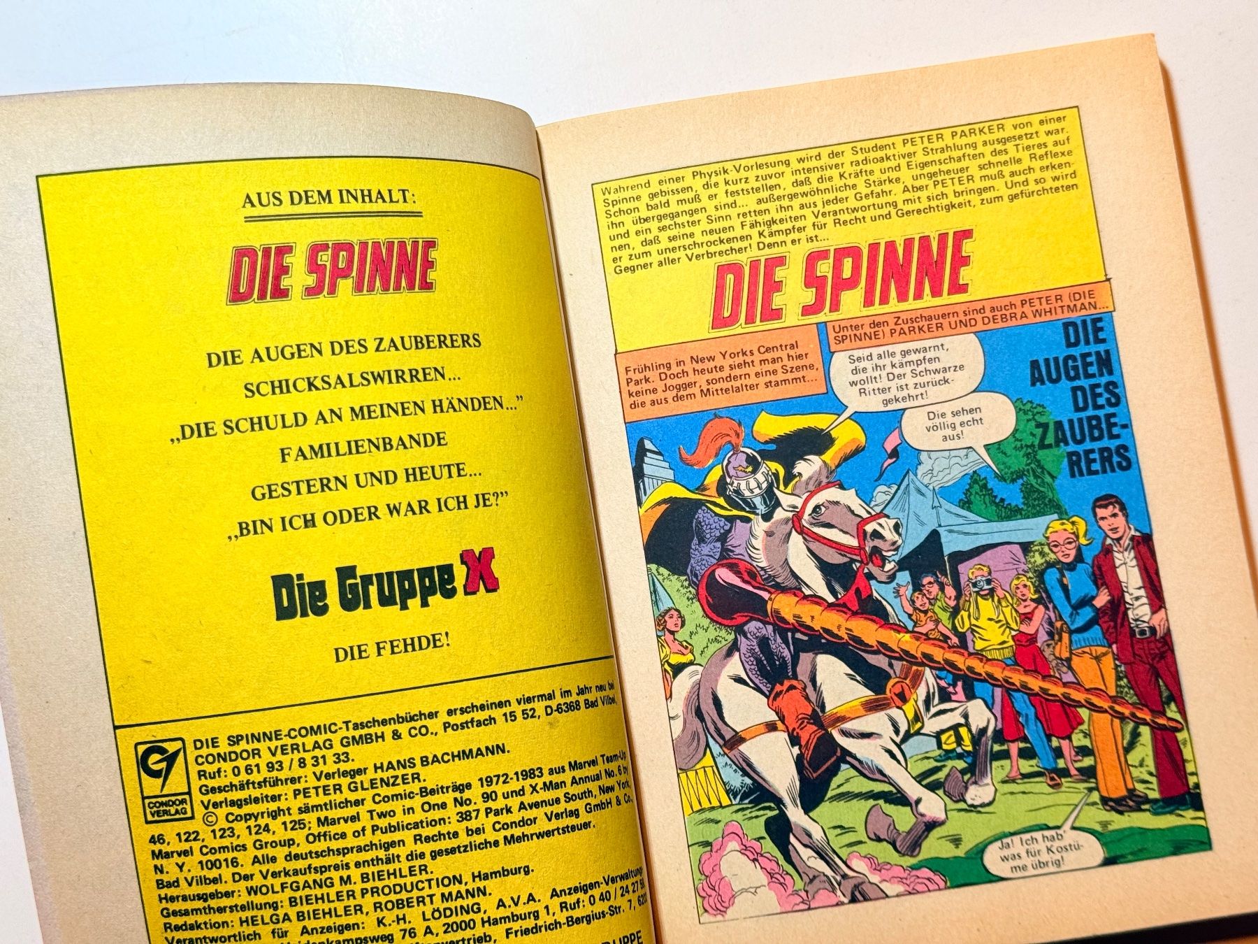 Fumetti: Marvel Comic - Die Spinne TB Nr.18 - Fr /früher Spider-Man – Usato da Zuerich venduto da SonderArt-Wertgut 3