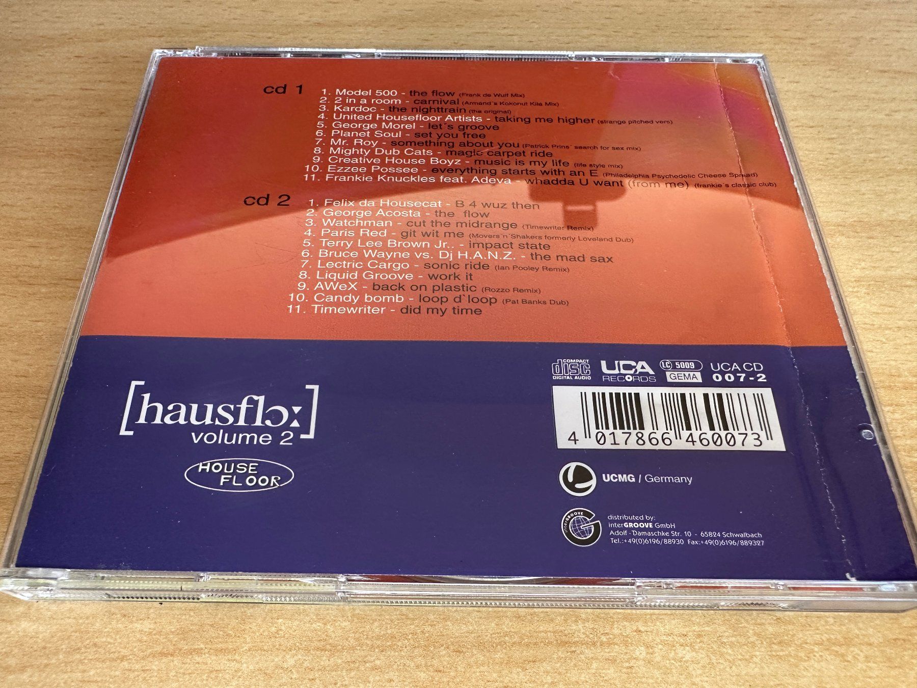 CD: Various – Housefloor - Volume 2 - 2 CD – Usato da Rikon im Tösstal venduto da Alpenmutz 1