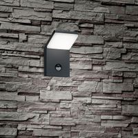 LED Aussen Wandleuchte, 16 cm x 10 cm