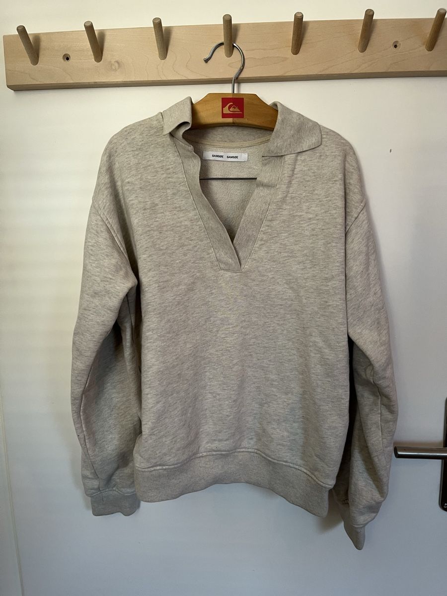 Samsøe Samsøe Maglioni & Felpe: Samsoe Samsoe Sweatshirt, Beige, Grösse S - Top Zustand! – Usato da Biel/Bienne venduto da nurrund 1