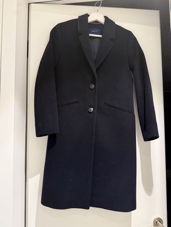 Gant Wollmantel, XS, Marineblau, Wintermantel, Top Zustand!