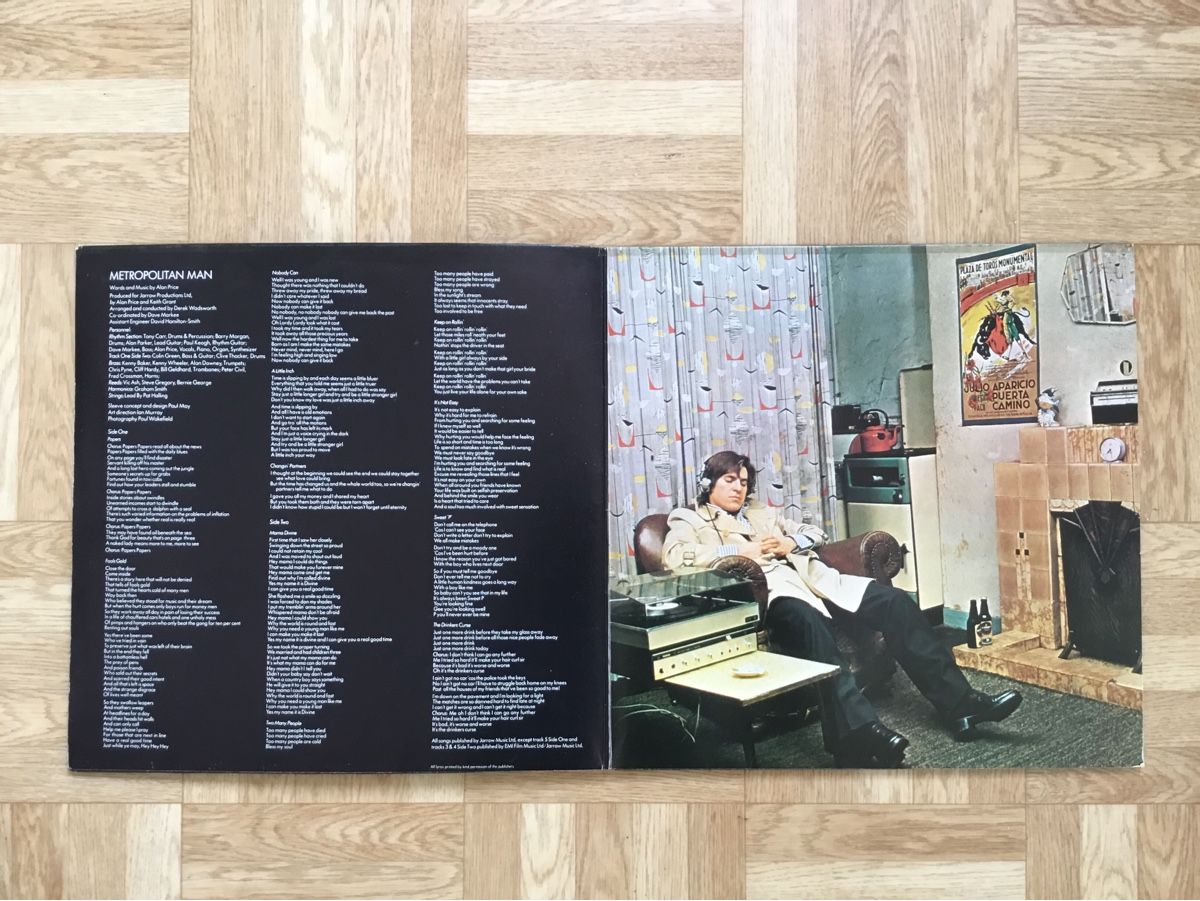 Schallplatten: Alan Price / Metropolitan Man - ex. Animals – Gebraucht aus Kreuzlingen von Schuggerman 2