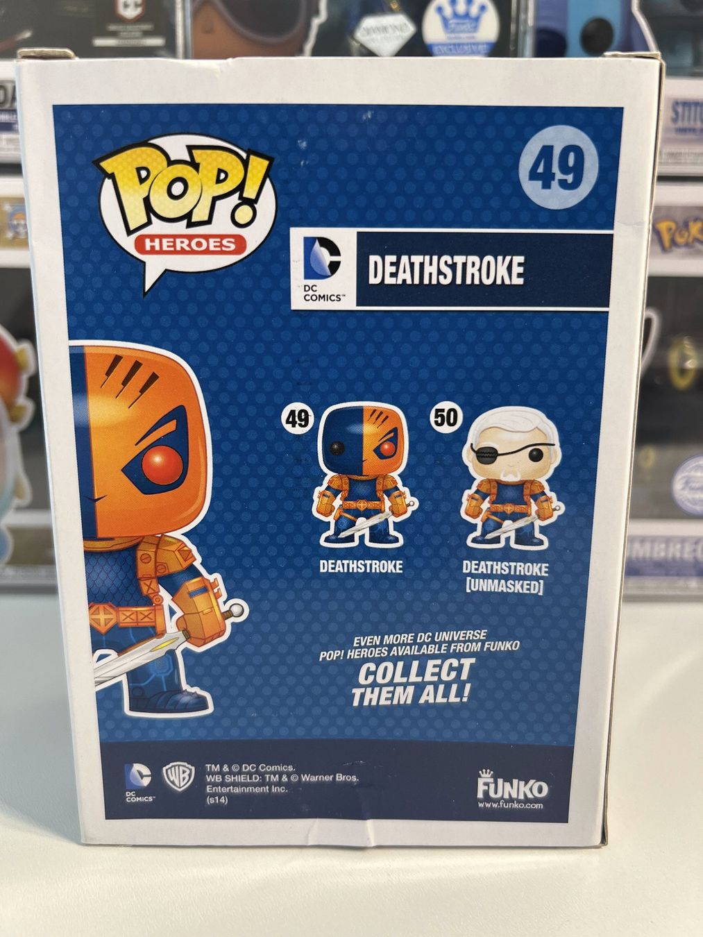Funko Statuette: Funko POP! DC Comics Deathstroke Edition Limitée – Usato da Le Mouret venduto da perfectbijou 2