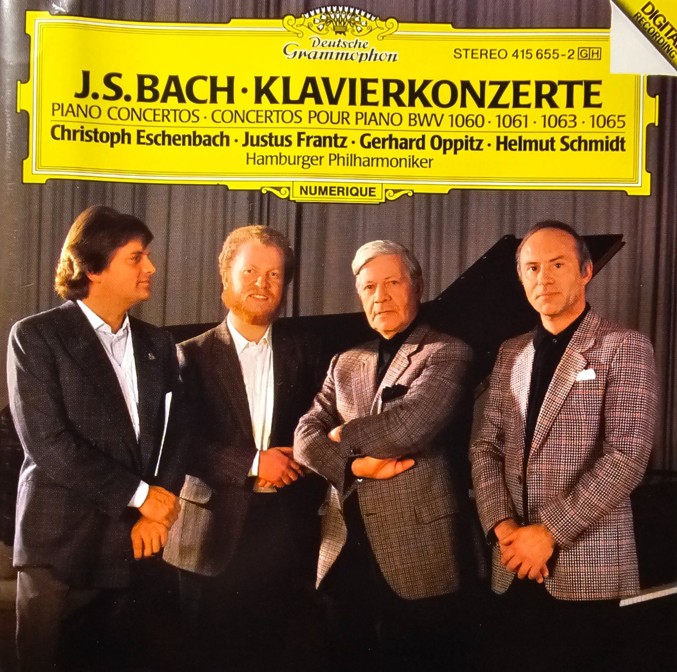 CD: J.S. Bach - Klavierkonzerte – Usato da Wahlen b. Laufen venduto da Cg10
