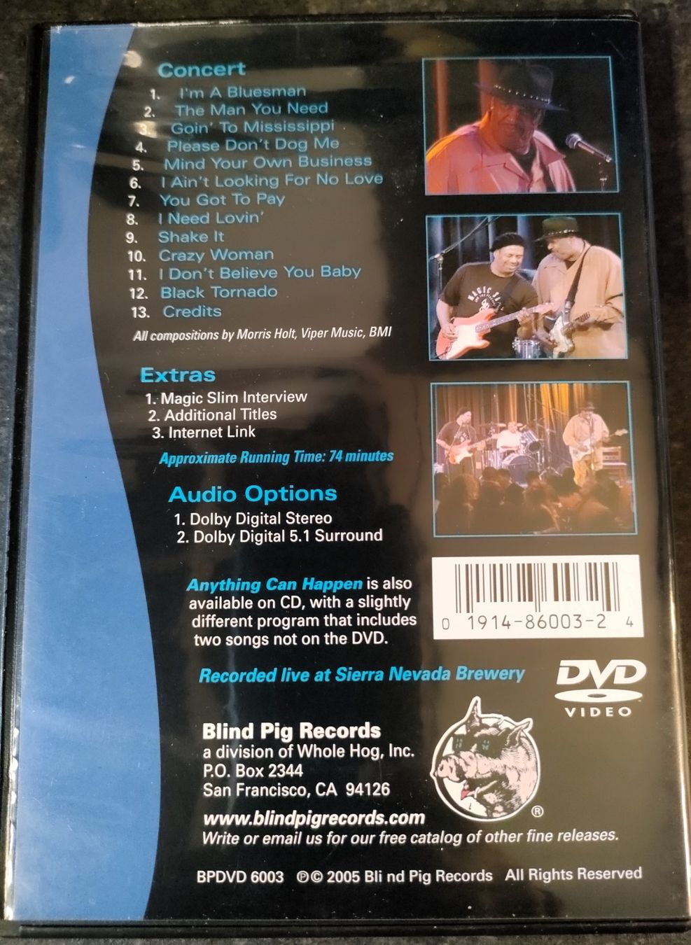 Tutti i DVDs: DVD Magic Slim & the Teardrops - everything can happen – Usato da Rheineck venduto da han_c85z 1