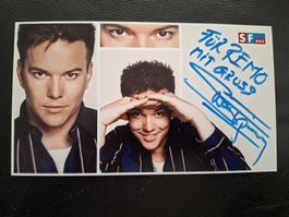 Sven Epiney alte Autogrammkarte 