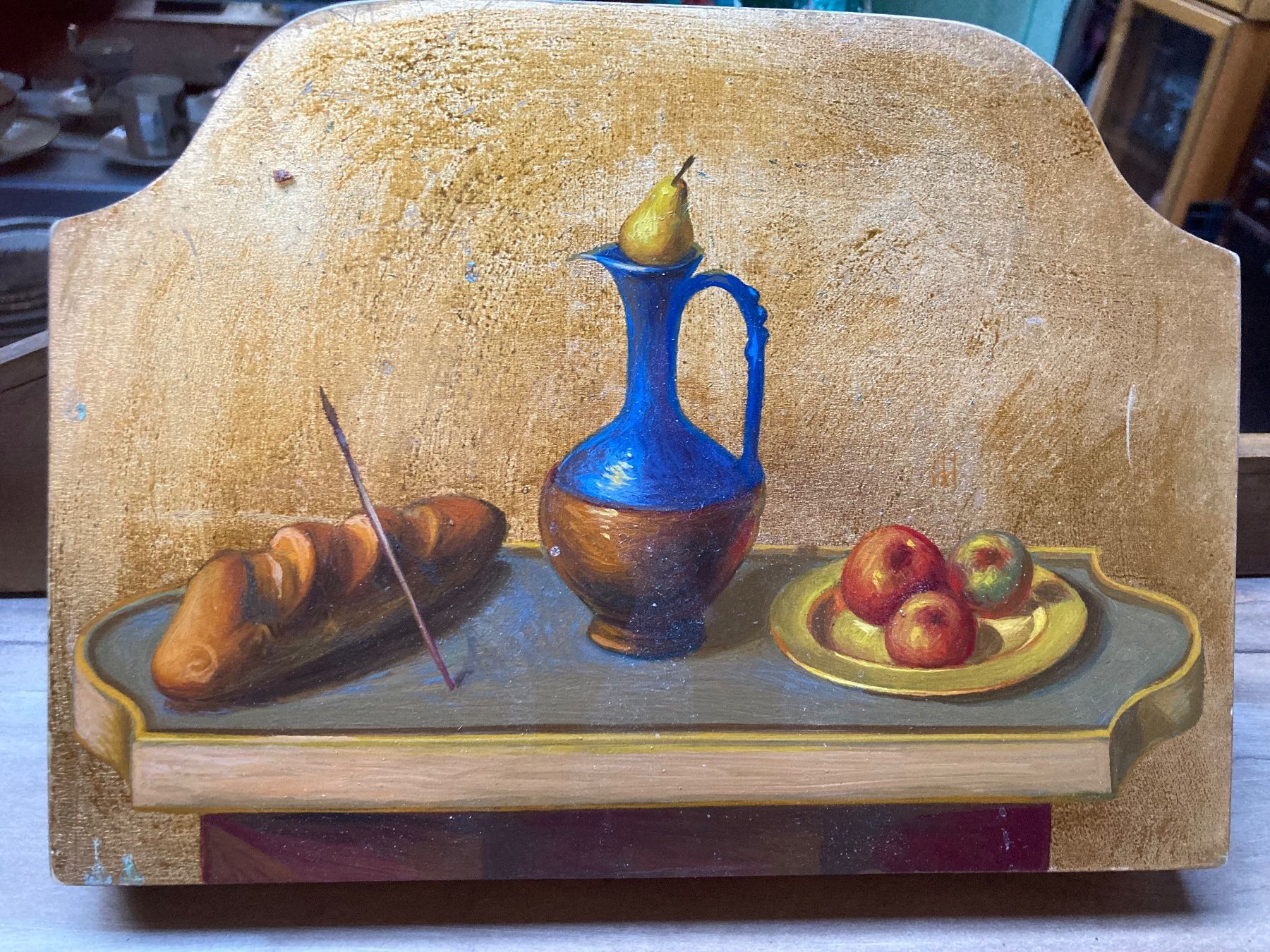 Dipinti: Stilleben  -  Ölbild – Usato da zürich venduto da papalapa