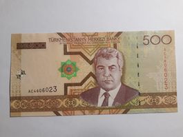 TURKMENISTAN - 500 (BAS YUZ) Manat 2005 UNC (AC4606023)
