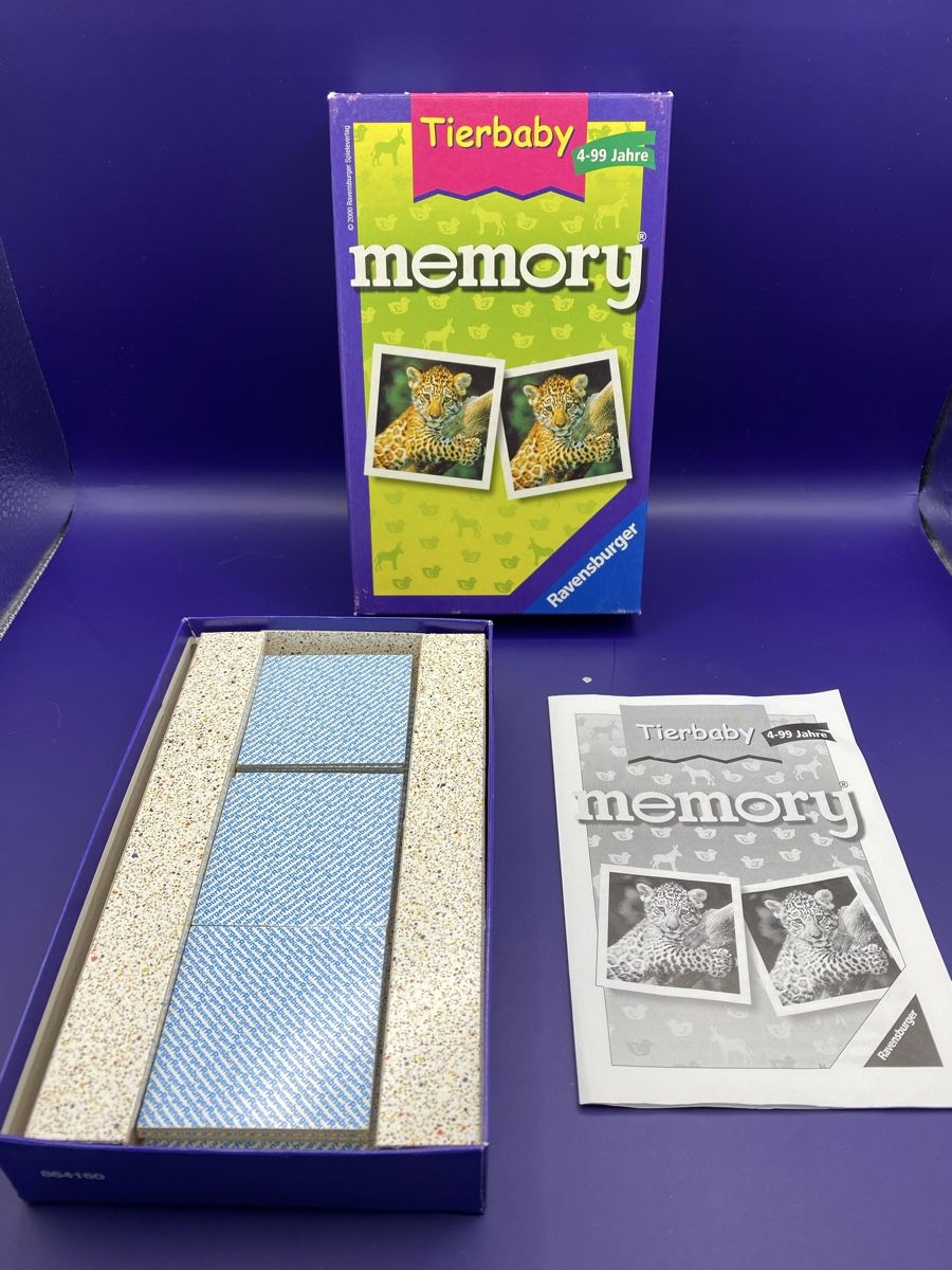 Ravensburger Giochi: Tierbaby Memory Ravensburger Ab 4 Jahre – Usato da Hindelbank venduto da 1374 2
