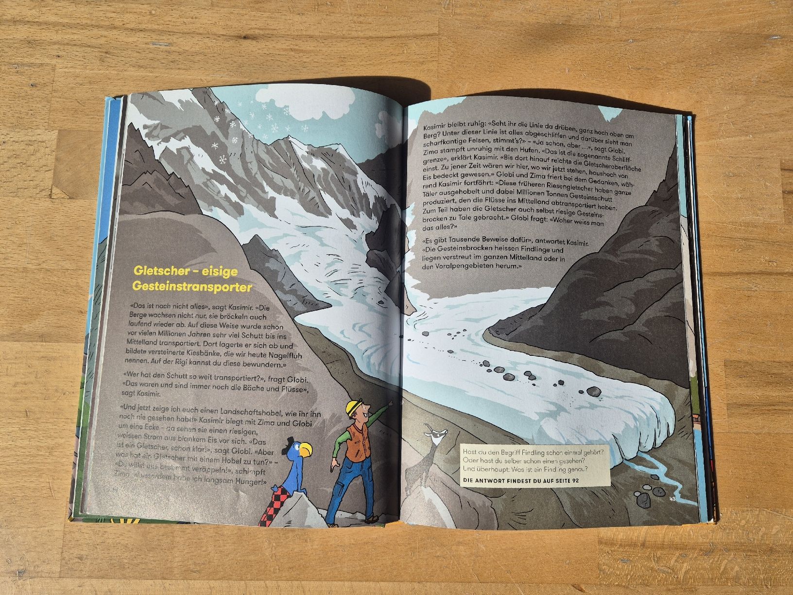 Livres: Globi in der Bergwelt  – D'occasion à Ettiswil par beekeper13 1