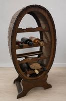 Weinregal in Form von einem Holzfass, guter Zustand, ohne In