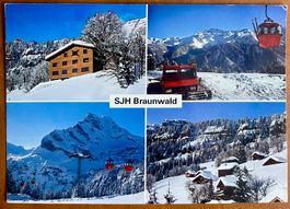 AK: BRAUNWALD - SJH - Télécabine winter