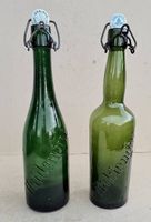 Zwei schweizer Bierflaschen Haldengut Winterthur um 1900