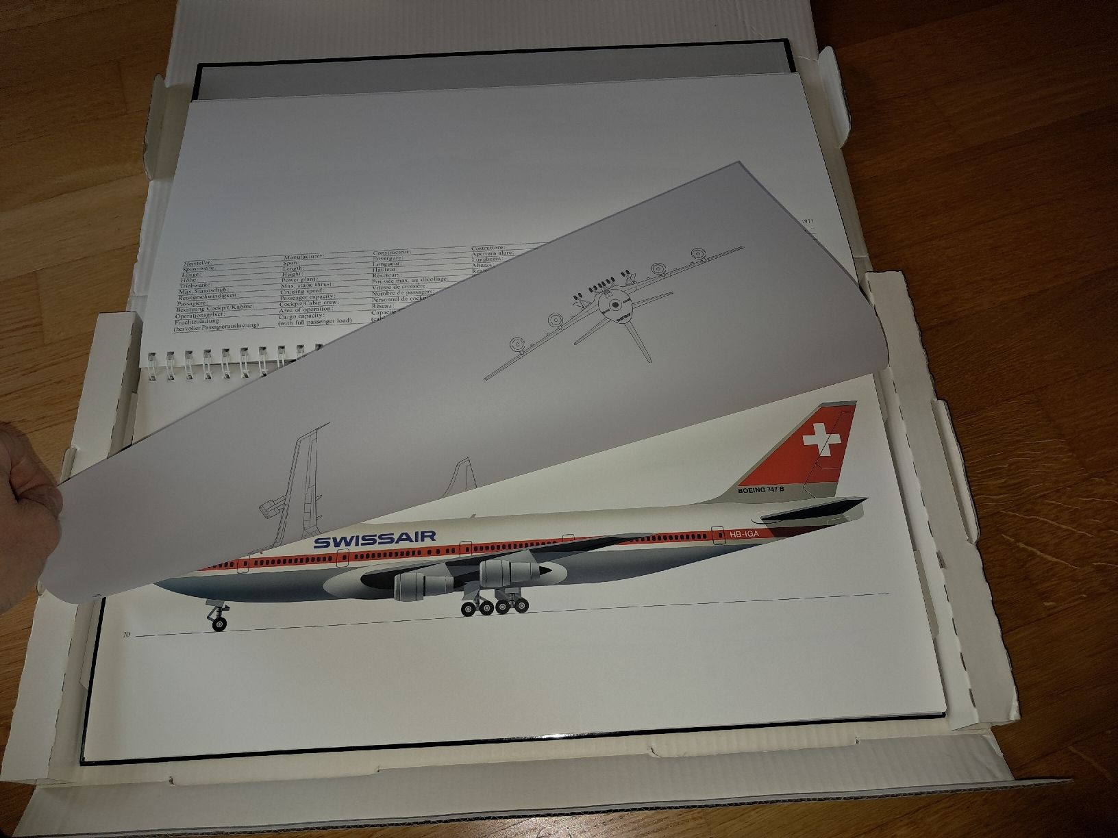 Libri: Swissair Zeitdokument – Nuovo e nell'imballaggio originale da Dintikon venduto da Kamelsammler 2