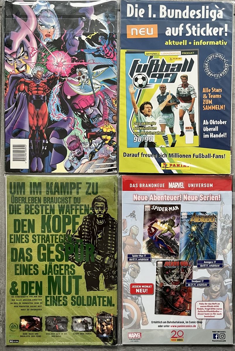 Fumetti: 4 x MARVEL COMICS – Usato da Densbüren venduto da lana79 1
