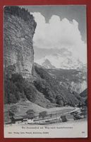 Hunnenfluh weg nach Lauterbrunnen