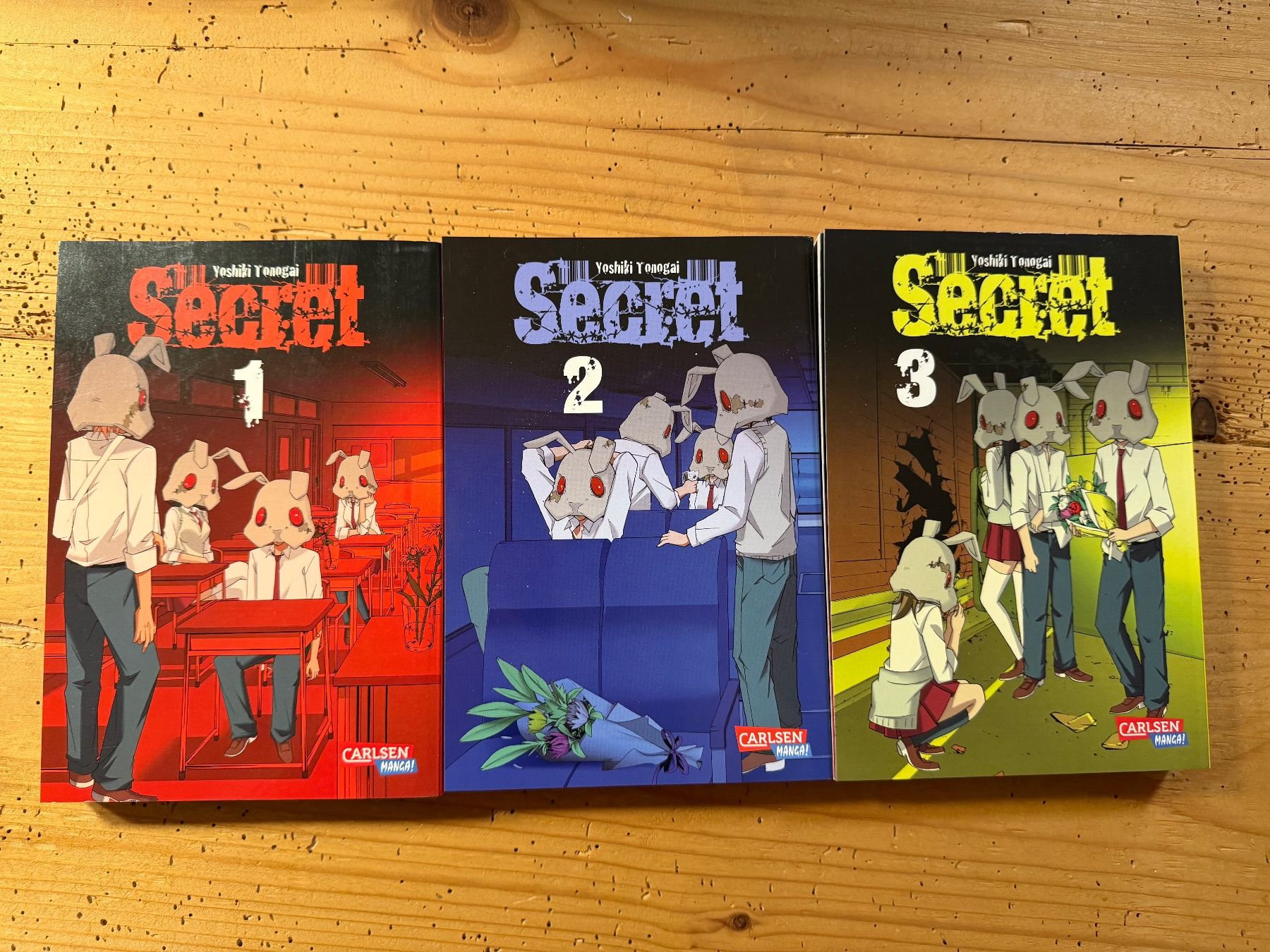 Libri: SECRET MANGA VOL. 1-3 – Usato da Davos Platz venduto da sar_6yvv