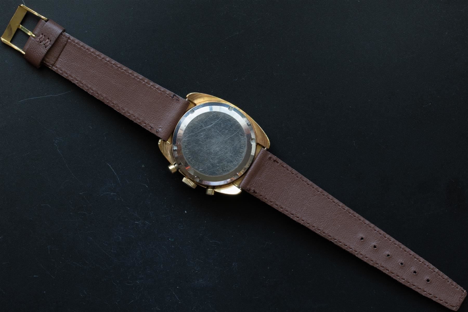 Valjoux Orologi: Sammelwürdiger Valjoux 7734  Chronograph Prototyp?  - 5L – Usato da Zürich venduto da papsas 5