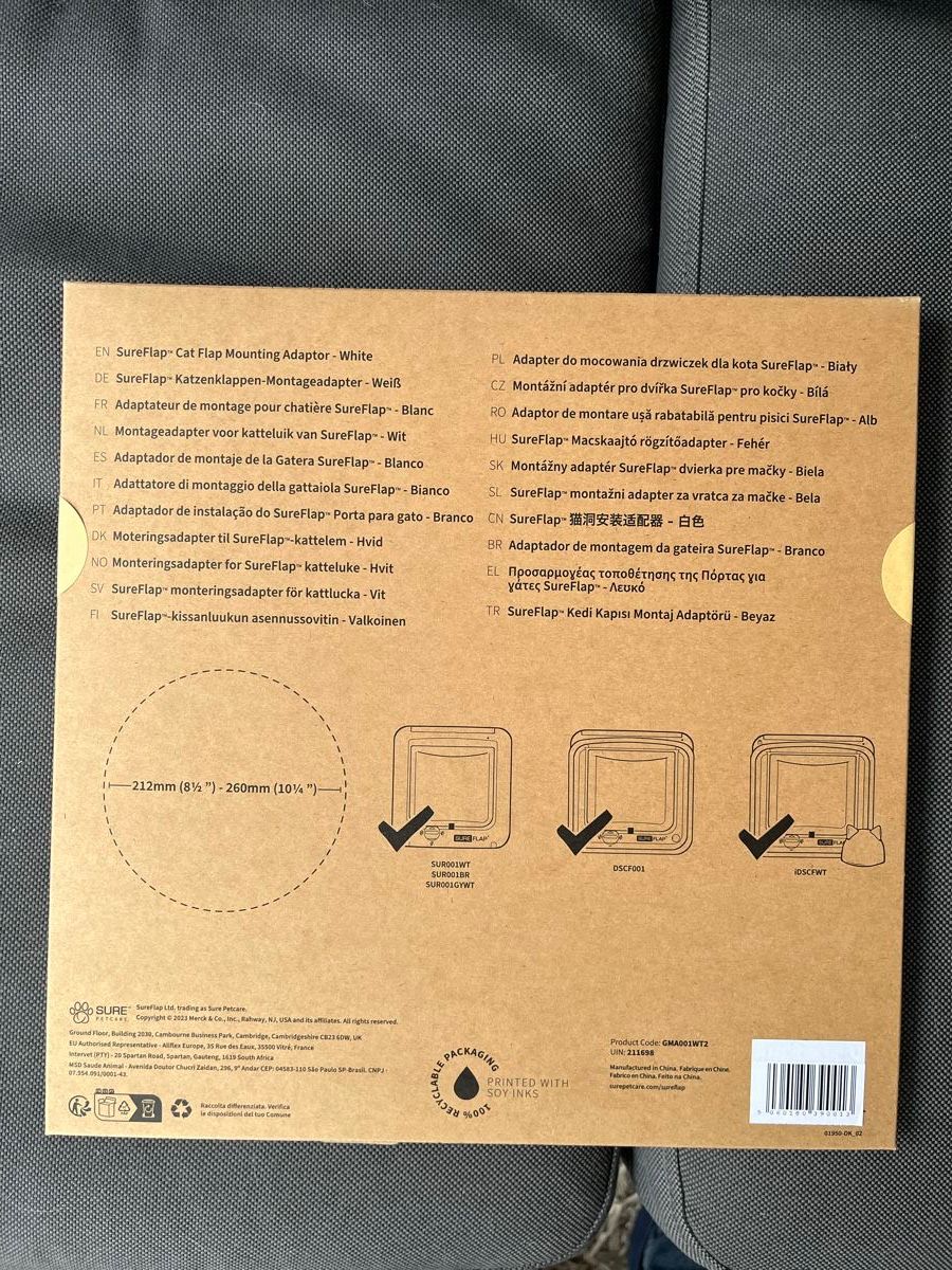 Unità & Adattatore: 2 Adapter für Katzenklappe – Nuovo e nell'imballaggio originale da Kehrsatz venduto da Nordportal 1