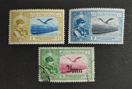 Persien/Iran 1930-35, Flugpost, un/gestempelte